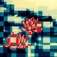 真冬に夏の花・・・