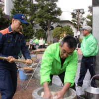 楽しい餅つき大会