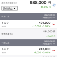 国内 株式売買を 始めてました・・・・。