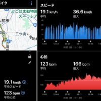 ２日続けてブリックラン（バイク２０ｋｍ ＋ ラン５ｋｍ）