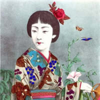 石版画美人　2