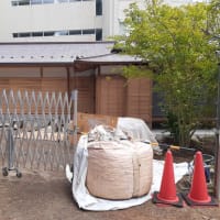 「鷗外荘」移転工事進捗中