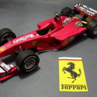 完成-F1-Ferrari F 2000のペーパークラフトを作る－その４