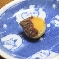 秋の味覚　初物は栗