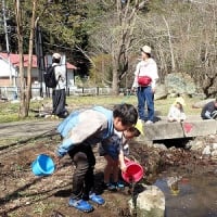 里山体験プログラム「春の風布川」