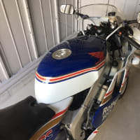 NSR250 タンク修理