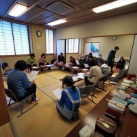 アルプス班の班総会が開かれました。