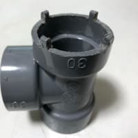 TOTO ワンプッシュ排水栓の治具作成
