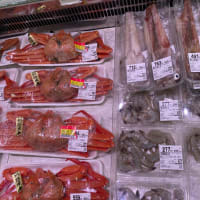 【北海道・釧路】スーパーの鮮魚コーナー / Fresh fishes in Hokkaido