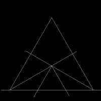 CADで3等分の書き方