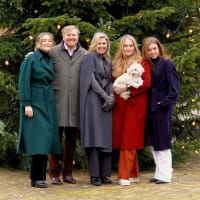 オランダ王室クリスマスフォト
