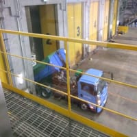ゴミ処理施設の見学