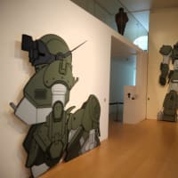 横須賀美術館で、『日本の巨大ロボット群像 ー巨大ロボットアニメ、そのデザインと映像表現ー』を観ました。