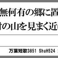 万葉短歌2991 たらちねの2803 万葉短歌 悠山人編