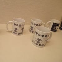 【ネコグッズ】猫のイラストマグカップ／いけながあいみ／ゴルフ