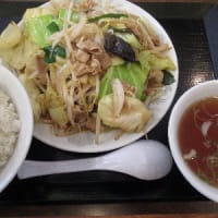 幕張本郷「中華わたる」の肉野菜定食