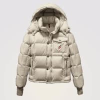 Moncler/モンクレール　ダウンジャケット　メンズ/フード付き/CEZANE/オフホワイト