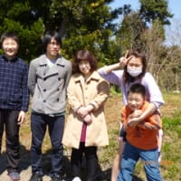 ５月の連休で子ども達家族がやってきた