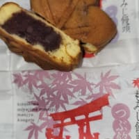 今更だけど、広島名物＝もみじまんじゅう＝を食べてみた～～