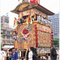 祇園祭　前祭　山鉾建て