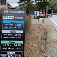 初富士五湖62キロの記録④　関門