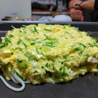 今日の晩御飯はお好み焼