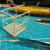 1/150 　建築中建物を作ってみた