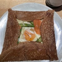 初春の京都とガレットとシードル
