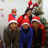 本校のお友だち　Very　Merry　Christmas　！with Bibu　and Kusum