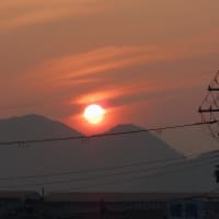 二上山の日の出～北大伴　千早川４　２０２５．７