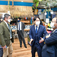 原潮来市長が地方創生の取り組みを視察に来庁されました！茨城県境町