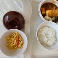 ガストの食事と、病院食。