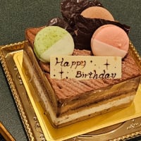 一足早いBirthdayケーキ🎂～東京から戻ったパティシエY子