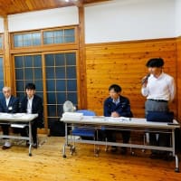 昭津区の令和７年度　村政懇談会