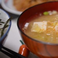 朝の納豆飯、落ち着きます
