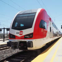2024年5月19日　San Jose駅にて　Caltrain電車