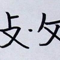 特殊化した部首 攵のぶん 漢字の音符