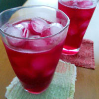 赤紫蘇ジュースか…確かにさっぱりするし美味しいよね