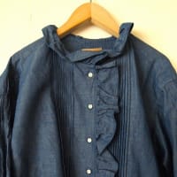 Nigel Cabourn WOMAN ギャザーブラウス