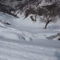テント泊で金剛堂山へ（4月半ば）