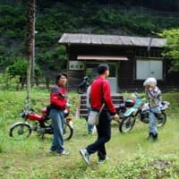 バイクで行く秘境 坪尻駅