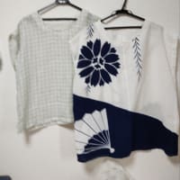 夏の部屋着作りました