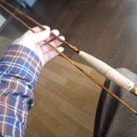 バンブーロッドを譲り受ける