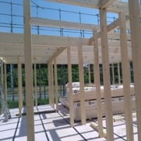 安全大会と建築現場