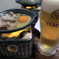ホテル前で　秋田満喫