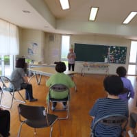 「新生町サロン・ひまわり」(2025/6/25）の活動「体操・脳トレ・七夕飾作り・茶話会」・・・姶良市加治木町錦江駅前集会所