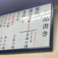 香蘭（宇都宮市）焼餃子　水餃子　ライス大盛り