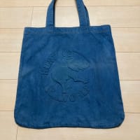 メンテナンス　デニムバッグの染色（ダイロン プレミアム ダイ）