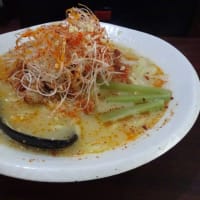 両国の鶏白湯担々麺（鶏白湯らーめん　鶏林）！白葱・ナッツに特徴有り！！