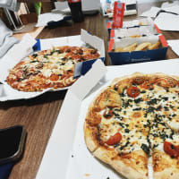 夏日のピザパーティー